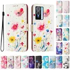 For VIVO Y11S Y55 Y52 Y20 Y33S Y21S Case Wallet Pattern Leather Shockproof Cover