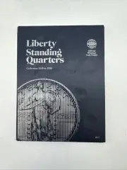 Whitman folder standing liberty quarters 1916-1930 new with extra openings!/9th