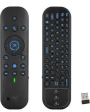 Bluetooth Voice Universal Remote Keyboard Air Mouse Backlit Rechargeable Smart