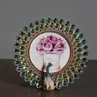 Peacock Photo Frame Ornaments Tabletop Decor Shelf Decor Collection Decorative