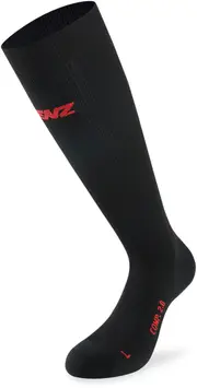 Lenz Compression 2.0 Merino Socks, black, Size M for Men