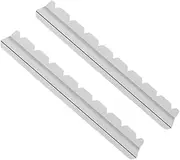 1 Pair Kabob Rack for Kebab Skewers,Grill Stick Rack Stainless Steel, Skewer Rack for Shish Kebab Skewers, Wide Kabob Holder, Grilling Accessories (36.8cm)