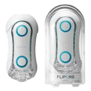 TENGA Flip Orb Wave Rotip Aircraft Cup - # Blue Rush 1pc