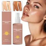 Sunless Tanning Skin Drops 60ml Skin Health Boost Natual Gloss Self Tanning Drop