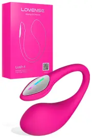 Lovense Lush 4 App Controlled Vibrating Egg