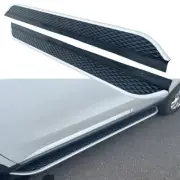 2pcs Silver Running Board Fits for Mitsubishi Outlander 2022+ Side Step Nerf Bar