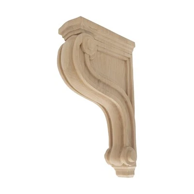 10-13/16 inch x 2-1/8 inch x 6-11/16 inch Unfinished North American Solid Alder