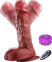 Thrusting Dildo Long Thick Dildo Vibrator Remote Control