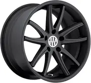 Victor Equipment KRONEN Black Wheel with Painted Finish (20 x 11. inches /5 x 130 mm, 36 mm Offset)