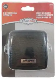 Roadpro RP-108C 6 Watt CB Radio Extension Speaker 2.75 inch x 2.75 inch
