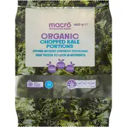 Macro Organic Chopped Kale Portions 450g
