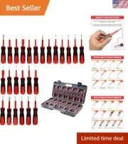 Universal Terminal Ejector Kit with Stainless Steel Tools - Comfort Grip Handles