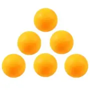 Set Of Six Orange Ping Pong Balls 6Pcs Bodyline
