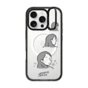 iPhone 16 Pro Impact Ring Stand Case MagSafe Compatible You are my Smile
