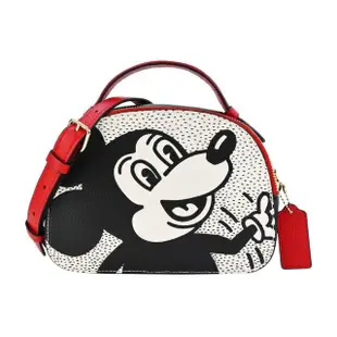 【COACH】Disney Mickey Mouse X Keith Haring聯名款雙層兩用午餐包(多色選)