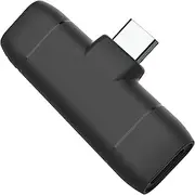 Wireless Lavalier Microphone, 2.4G Clip-on Mic for iOS Devices, 10-Hour Battery, No App Required, Black (ANDRIOD)