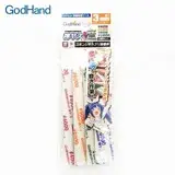 在飛比找遠傳friDay購物優惠-日本神之手GodHand高番數3mm海綿砂紙砂布綜合套組GH