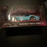 Jada Pink Slips Blue 1969 Chevrolet Corvette Stingray ZL1 1:32 Scale SAME DAY!