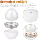 Microwave Egg Steamer Eggs Pod Detaches Shell Steamer Cook Tool Kitchen P5V5