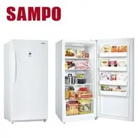 在飛比找PChome商店街優惠-SAMPO 聲寶 391公升 直立式冷凍櫃 SRF-390F