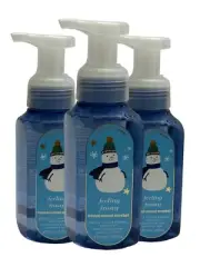 3 BATH & BODY WORKS GENTLE & CLEAN FOAMING HAND SOAP FROSTED COCONUT SNOWBALL