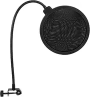 JEWEDECO Blowout Screen Microphone Cover Microphone Protector Mic Cover Recording Microphone Shield Microphone Shield Protective Mic Guard Microphone Accessory