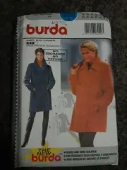 Burda Over Jacket Pattern 3090 Sizes 10-20 Uncut