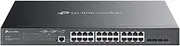 TP-Link JetStream 28-Port Gigabit L2 Managed Switch with 24-Port PoE+ - 4× gigabit SFP, 384W, Omada Cloud SDN (TL-SG3428MP)