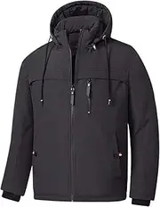 [Aoleaky] Outdoor Hardshell Jacket Can Be Detachable With Hat And Fleece Thickened Men's Jacket