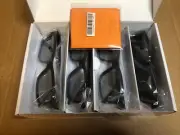 Vizio Theater 3D Glasses 4 Pairs New Sealed!