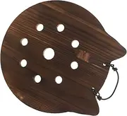 ORFOFE Artificial Hanging Plants Board Fern Mount Board Wooden Frame Wall Planter for Office