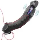 Penis Sleeve Extensions Condom Male Sex Enlargement Delay Ring Cover Toys Men