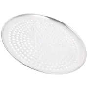 Round Perforated Pizza Pans Bakeware Pizza Tray Pizza Baking Pan Crust Pizza Pan