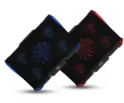 NOVELVIEW Cooler Monster F5 Blue, Red/Notebook Cooler/Cooling Pad