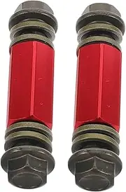 2pcs Motorcycle Brake Line Extension Adapters Fittings for Enhanced Control Quick Installation Durable Brake Hose for Improved Response and Maneuverability