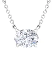 14K 2.00 ct. tw. Lab-Grown Diamond Solitaire Pendant