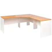 Velocity Workstation 1800 x 600mm Golden Beech and White