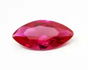 Natural Enhanced Loose Gemstone 3.5X7 mm Marquise Cut Super Clean Mogok Ruby