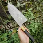 8" Slicing Knife 67-Layers Damascus VG10 Steel Chef Cleaver Rose Resin Handle