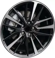 Wheel 19x8 Aluminum 15 Spoke Machined Fits 2018-2020 Toyota Camry (for: Toyota)