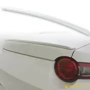 Fyralip Y2 Painted 34K Crystal White Trunk Lip Spoiler For Mazda MX-5 Miata ND (for: Mazda)