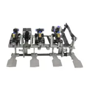 Tire Changer Machine Stee Frame 4 Pedal Air Pneumatic Valve & Switch Control Hub