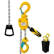 Mini Lever Chain Hoist - 1/4 Ton(550lbs) Capacity, 10Ft Lift, Manual Lever Bo...