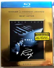 RAY (Blu-rayw a Rare Slip Cover) Jamie Foxx as Ray Charles. Academy Award Winner