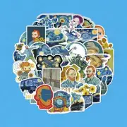 Van Gogh Sticker 40 Pack Starry Night Decals Waterproof Stickers Sunflower New