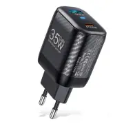 [GaN Tech] USLION BK310 35W 2-Port USB PD Charger USB-A+USB-C PD3.0 QC3.0 SCP FCP AFC Fast Charging Wall Charger Adapter