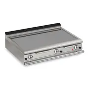 Baron 3 Burner Gas Fry Top With Smooth Mild Steel Plate And Thermostat Control - 900Mm Depth - Griddles (SI-Q90FTT/G1200) - Q90FTT/G1200-SI
