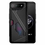 For ASUS Rog Phone 7 /7 Ultimate Case Heat Dissipation Silicone TPU Ultra Slim Thin Cover Scratch Resistant Shockproof Cover (Black)