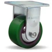Hamilton R-TG-4DB Thread Guard Rigid Caster - 4x2 Inch Duralast Polyurethane on