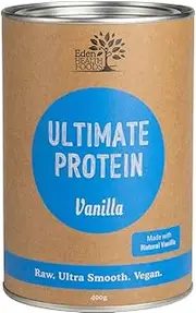 Eden Healthfoods Vanilla Ultimate Sprouted Brown Rice Protein 400 g, 400 grams